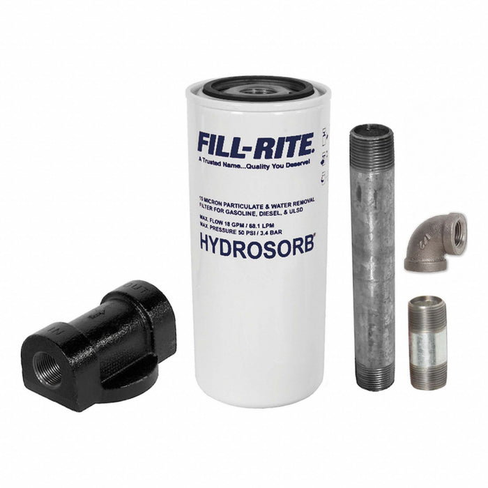 FuelFilterKit 25gpm 50psi 8-5/8inL