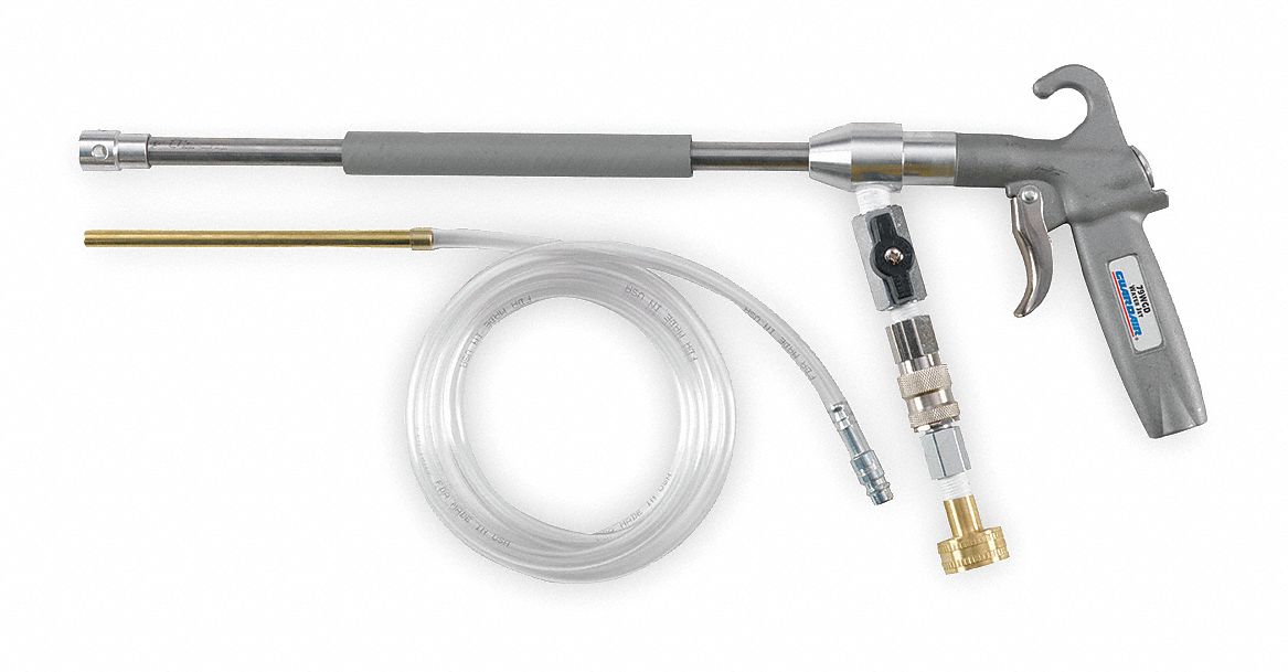Siphon Spray Gun 1/4 in FNPT Alum Tip