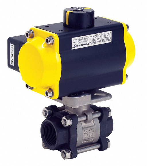 Ball Valve Pneumatic Actuated 1/2 In