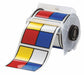 Pre-Cut Label Stock Roll White Gloss