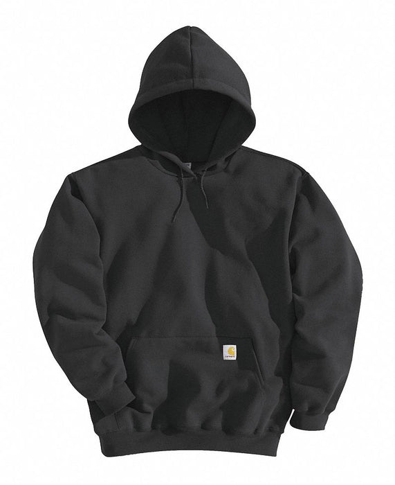 Hooded Sweatshirt Black Cotton/PET 3XL