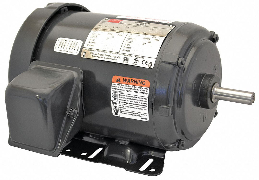 GP Motor 3/4 HP 1 155 RPM 208-230/460V