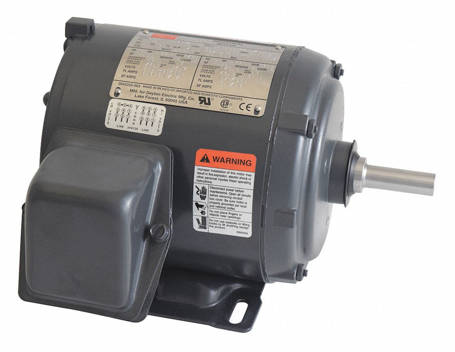 GP Motor 1/3 HP 1 765 RPM 208-230/460V