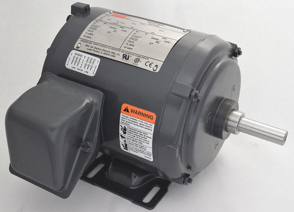 GP Motor 1/2 HP 1 755 RPM 208-230/460V