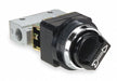 Manual Air Control Valve Knob Black