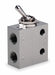 Manual Air Control Valve Toggle Gray