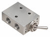 Manual Air Control Valve Toggle Gray