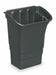 Refuse Bin 8 gal Black 12-1/8 in L