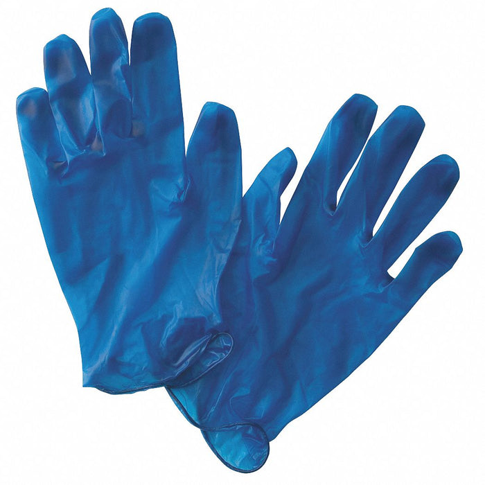 D1849 DisposableGloves Blue XL Size10 PK100