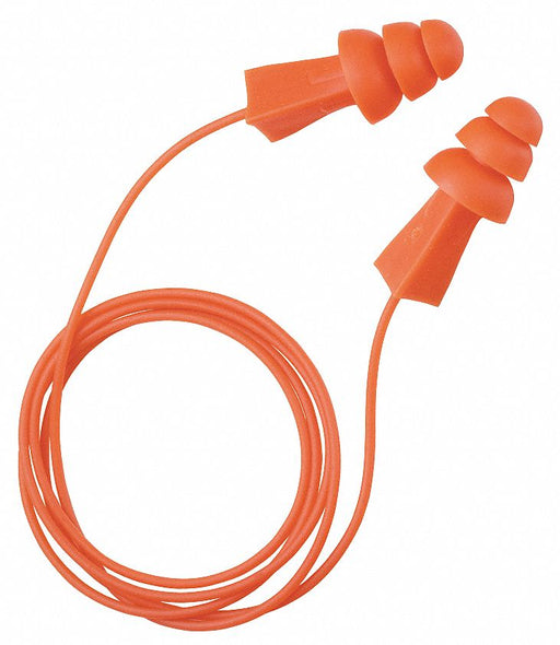 Ear Plugs Corded Flanged 27dB PK100