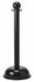Sign Post 16 in W Plastic Black