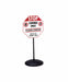 Cast Iron Base w/Steel Post 4 ft Post L
