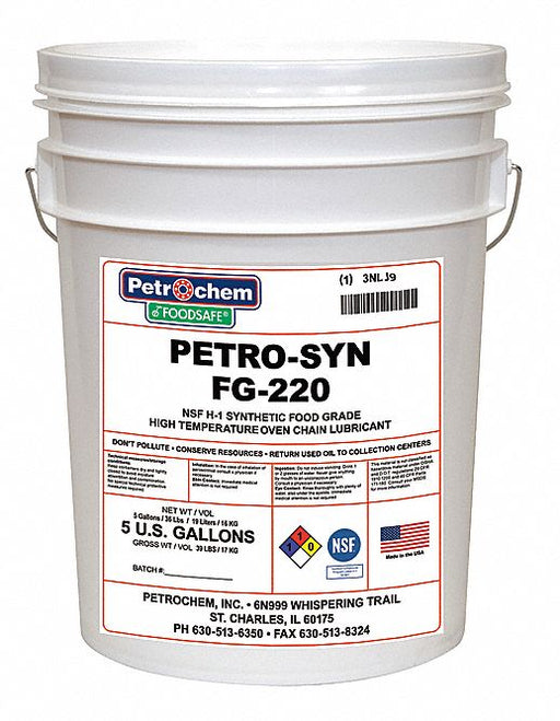 5 gal Pail Oven Chain Lubricant