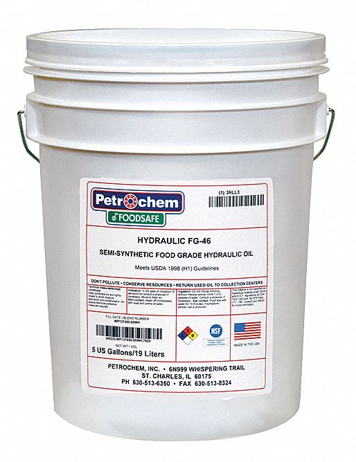 Food Grade SemiSyn Hydraulic Oil ISO 46