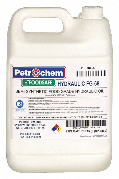 Food Grade SemiSyn Hydraulic Oil ISO 68