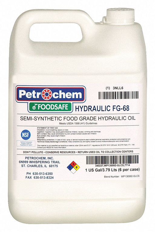 Food Grade SemiSyn Hydraulic Oil ISO 68
