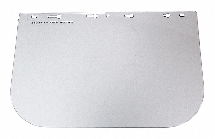 FaceShieldVisor Clr Uncoated PC