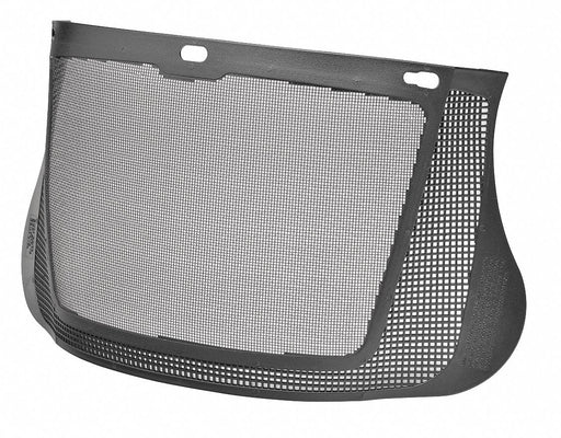 Faceshield Visor Steel Mesh Blk 7x13in