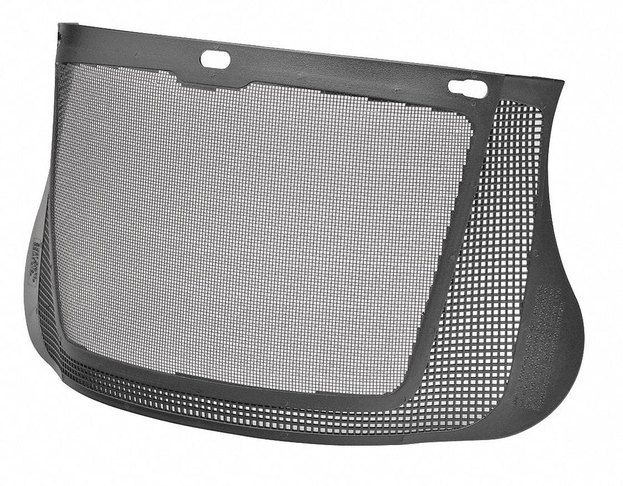 Faceshield Visor Steel Mesh Blk 7x13in