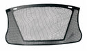 Faceshield Visor Nylon Mesh Black 7x13in