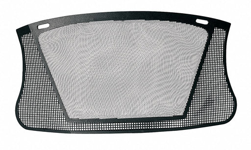 Faceshield Visor Nylon Mesh Black 7x13in