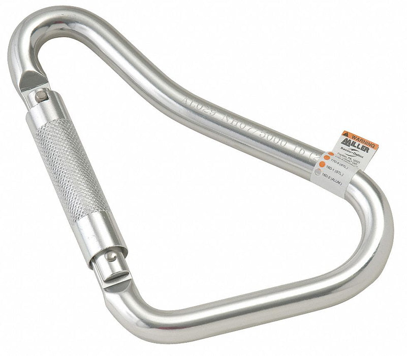 Carabiner Pear Silver