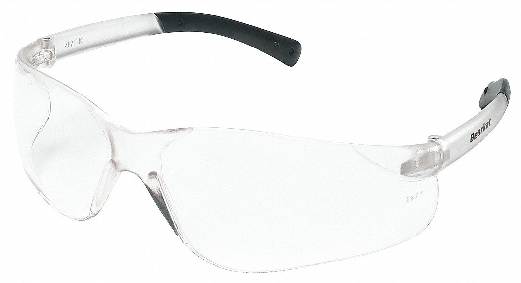 SafetyGlasses Clear Anti-Fog Black/Clear