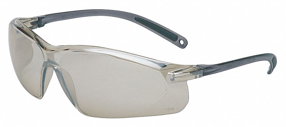Safety Glasses Indr/Outdr Silver Mirror