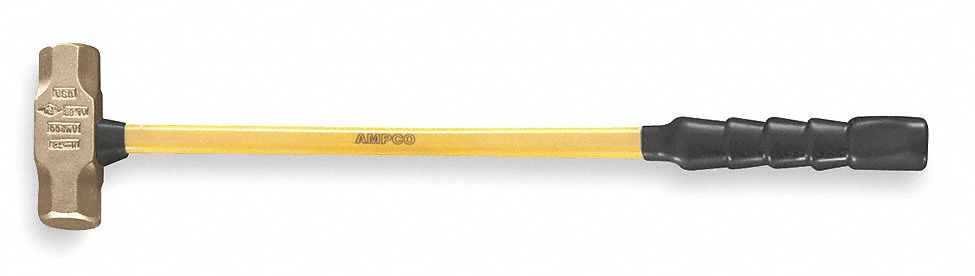 Nonsparking Sledge 6 lb 33 Fiberglass