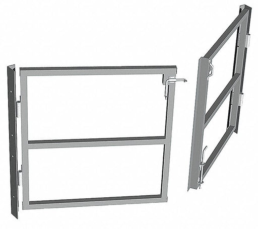 Swing Gate 42 inx76 in Gray