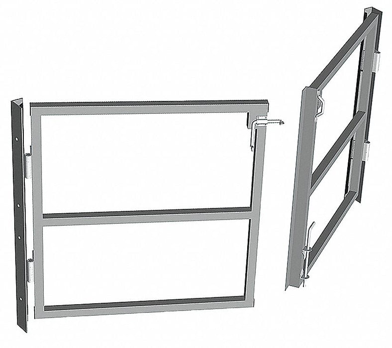 Swing Gate 42 inx76 in Gray