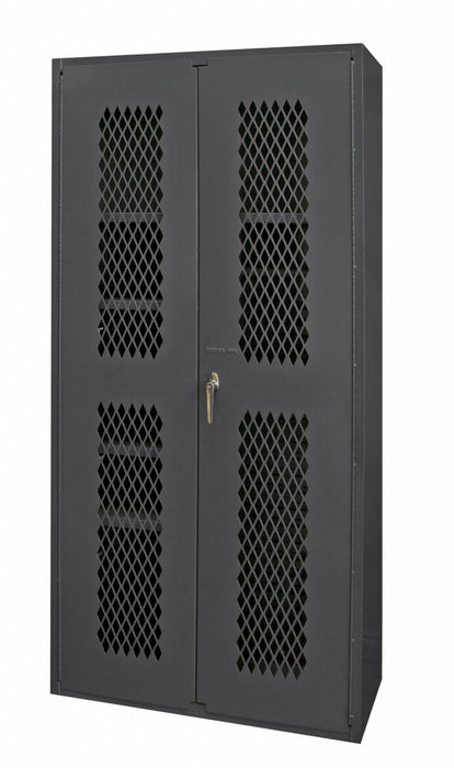 Storage Cabinet 84 x36 x24 Gray 5Shlv