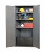 Storage Cabinet 72 x36 x24 Gray 3Shlv