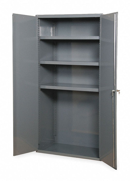 Storage Cabinet 72 x48 x24 Gray 3Shlv