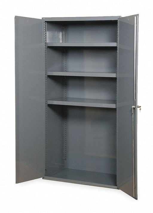 Storage Cabinet 72 x48 x24 Gray 3Shlv