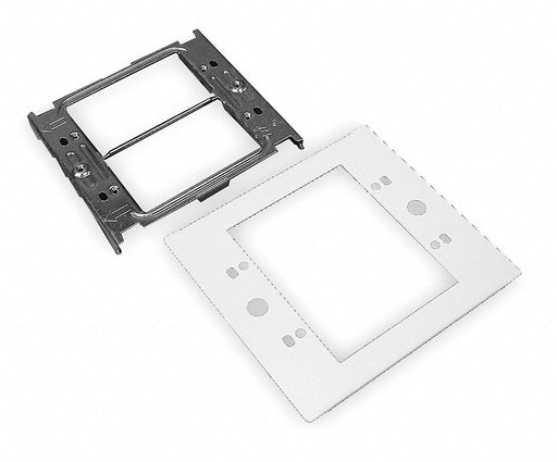 Device Plate Gray Steel Plates