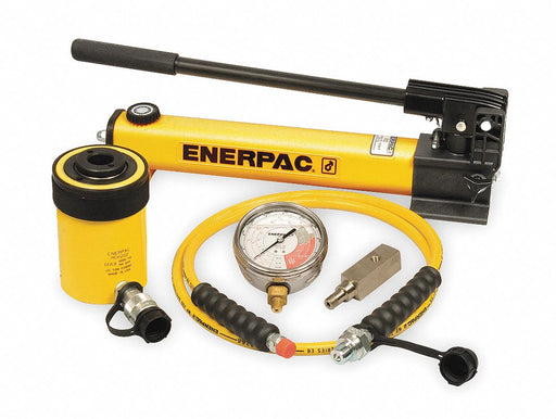 Hollow Hydraulic Ram and Pump Set