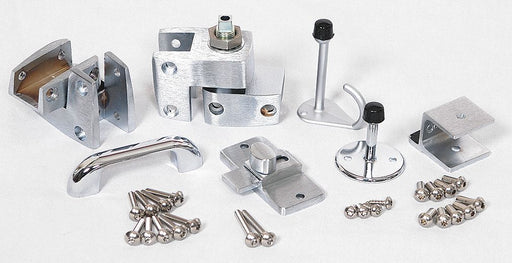 Outswing Door Kit Zinc Bright