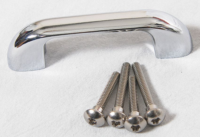 Door Pull Zinc Bright