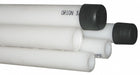 Pipe PP White 1 1/2 in Unthreaded