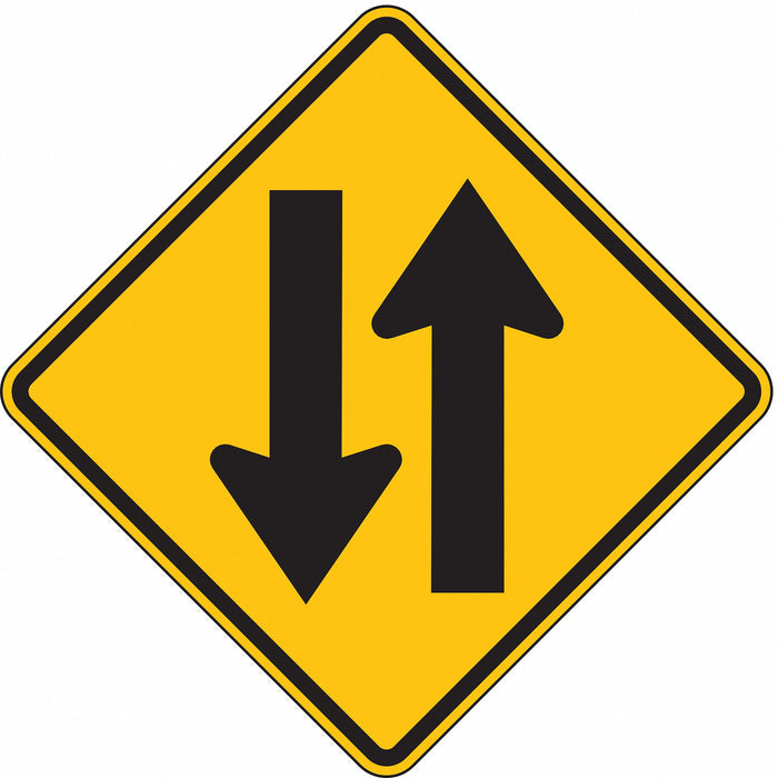 Traffic Sign 24 in x 24 in Yellow