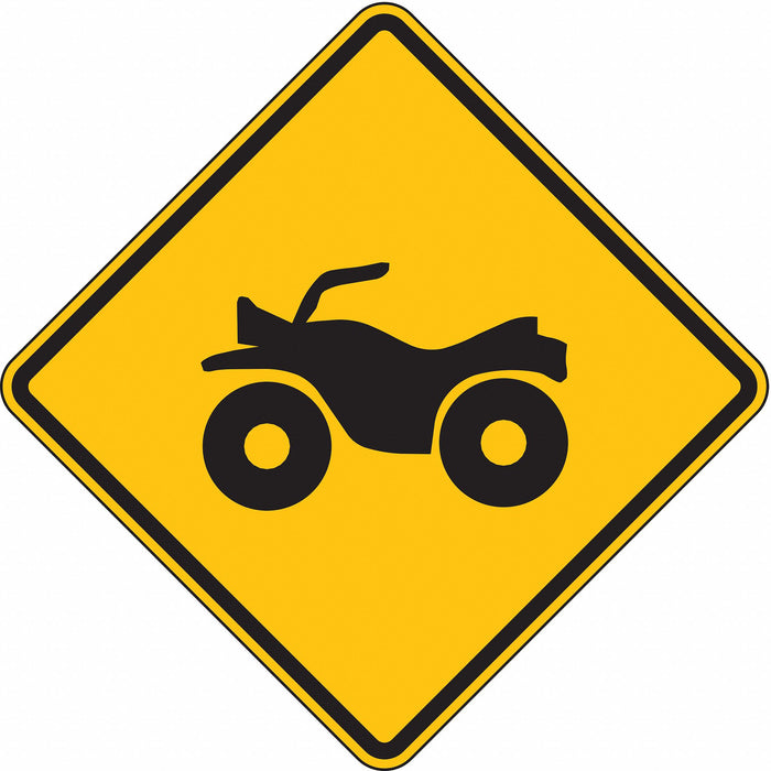 Traffic Sign 12 in x 12 in Yellow