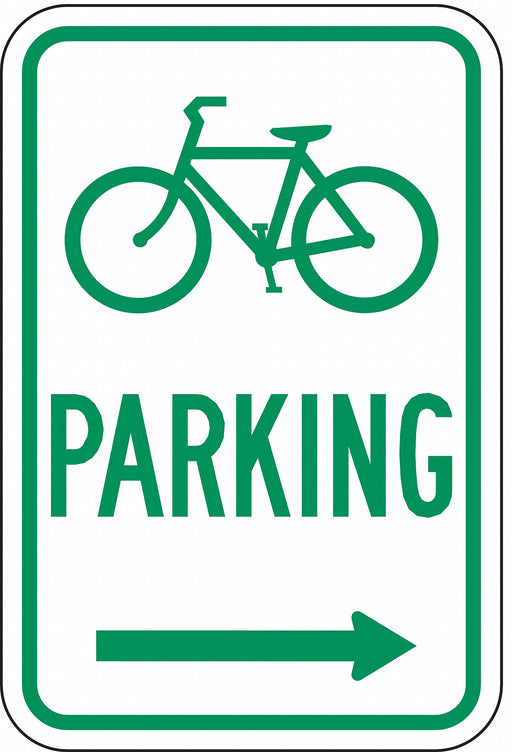 Bicycle Parking Sign 18 x 12 