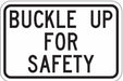 Traffic Sign 12 in x 18 in White