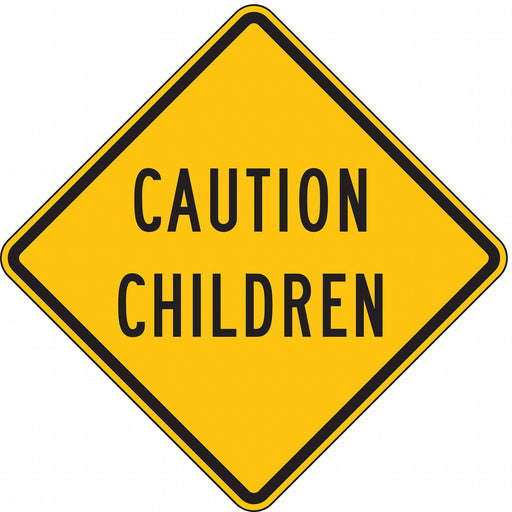 Traffic Sign 24 in x 24 in Yellow
