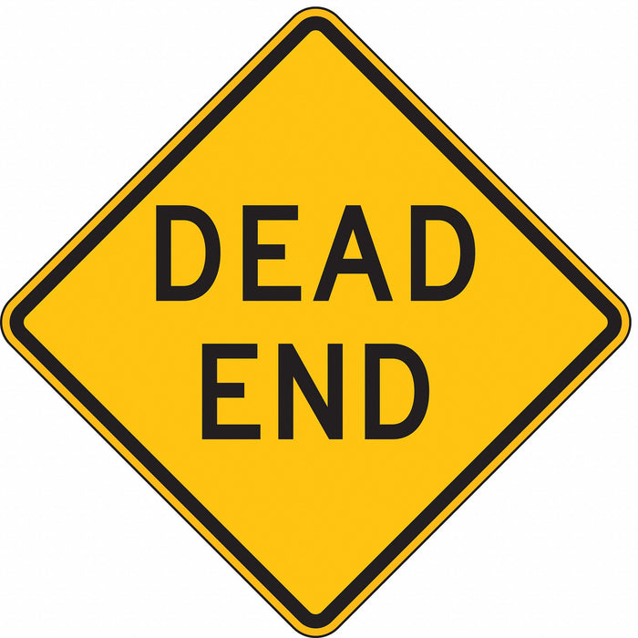 Traffic Sign 24 in x 24 in Yellow