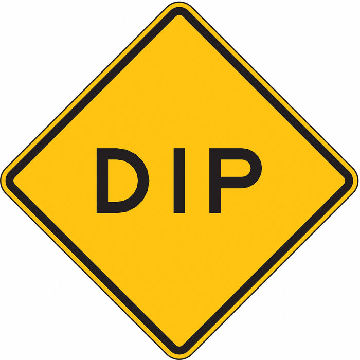Traffic Sign 12 in x 12 in Yellow