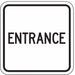 Entrance Parking Sign 18 x 18 