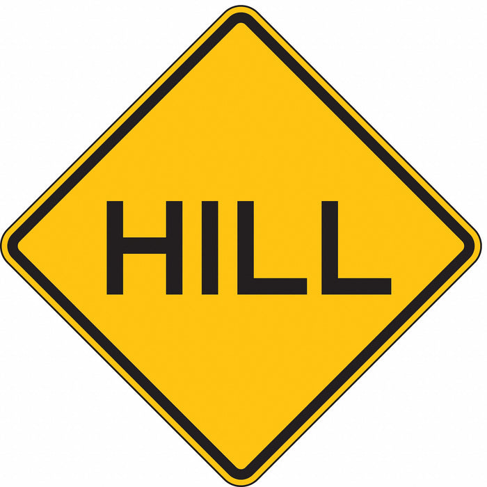 Traffic Sign 24 in x 24 in Yellow