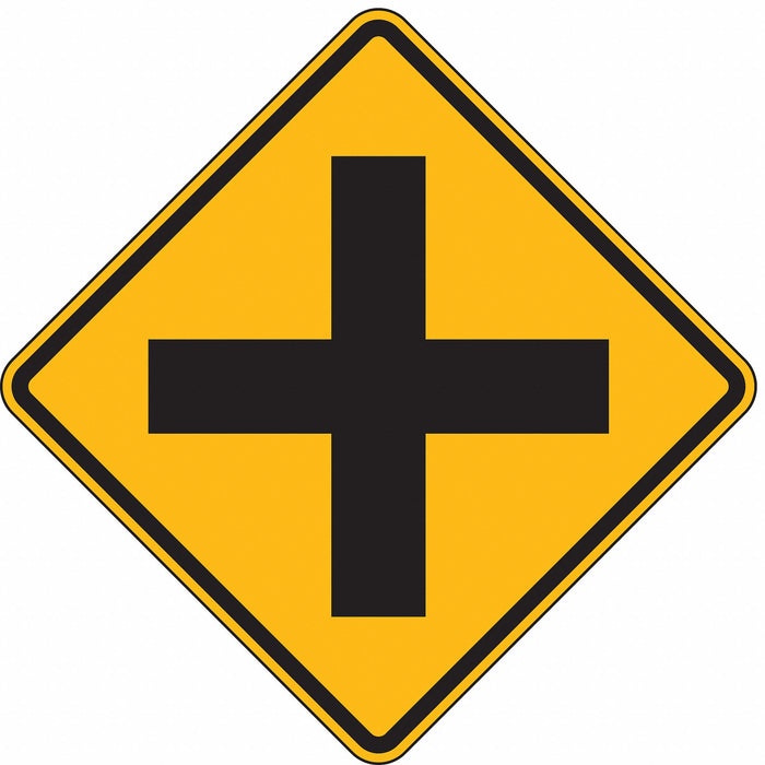 Traffic Sign 24 in x 24 in Yellow